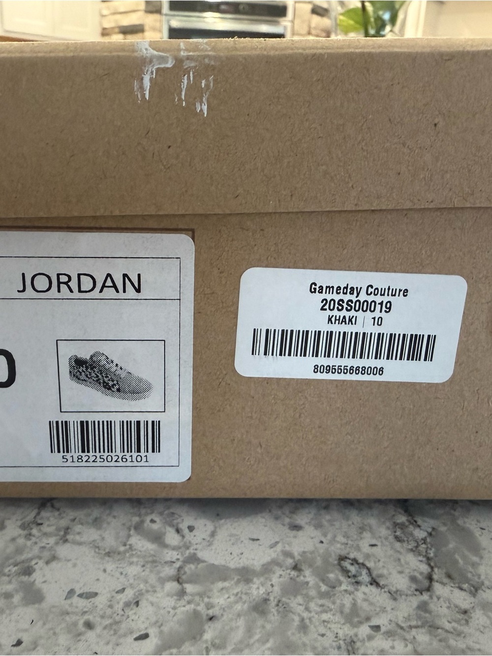 Oasis society Jordan Women's Tan and Black Leopard-Print Sneakers - Picture 3 of 4